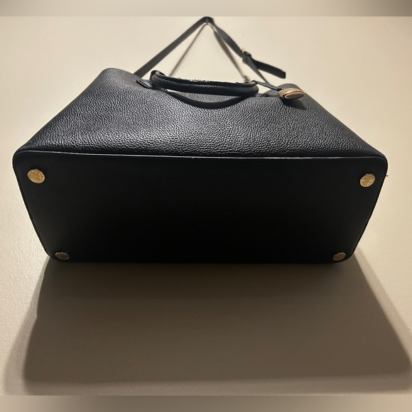 Michael Kors Black Satchel with Gold Accents - Picture 4 of 9